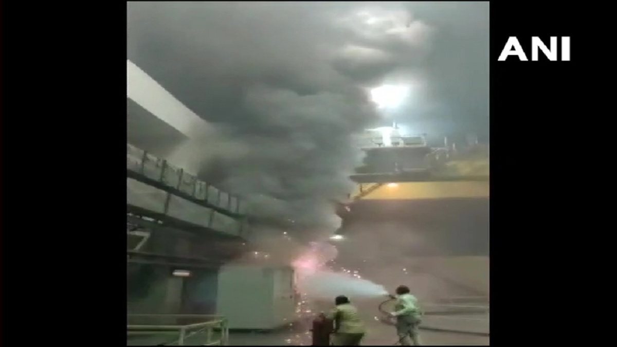 तेलंगणामध्ये हायड्रोइलेक्ट्रिक पावर स्टेशनला भीषण आग, ९ जण अडकल्याची शक्यता