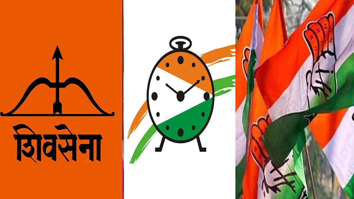 In Goa Congress Refuses To Form Alliance With Shiv Sena And Ncp Praful Patel And Housing Minister Jitendra Awhad Arrive In Goa