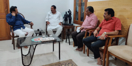 उदयनराजेंनी घेतली माजी मुख्यमंत्री पृथ्वीराज चव्हाण यांची भेट; राजकीय चर्चांना उधाण