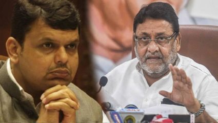 नवाब मलिक आणि देवेंद्र फडणवीस यांच्या पत्रकार परिषदेनंतर सोशल मीडियावर पोस्टचा पाऊस