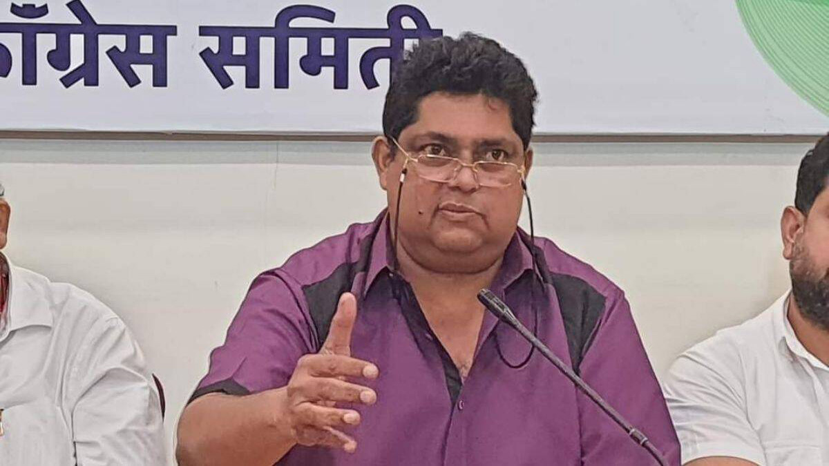 Goa Mla Aleixo Reginald Lourenco Resigned From Congress Party Nrsr
