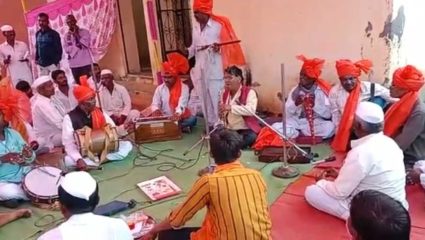 वाघोली ग्रामदैवत खंडोबा यात्रेनिमित्त वाद्यवृदांची जुगलबंदी