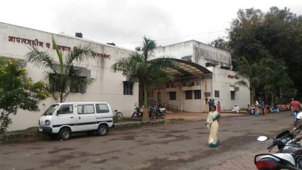 जिल्हा रुग्णालय परिसरात मानवी कवटी आढळल्याने खळबळ