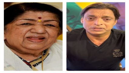 शोएब अख्तरने सांगितला किस्सा, ‘जेव्हा लता दीदी फोनवर बोलताना म्हणाली, मला आई म्हणा’