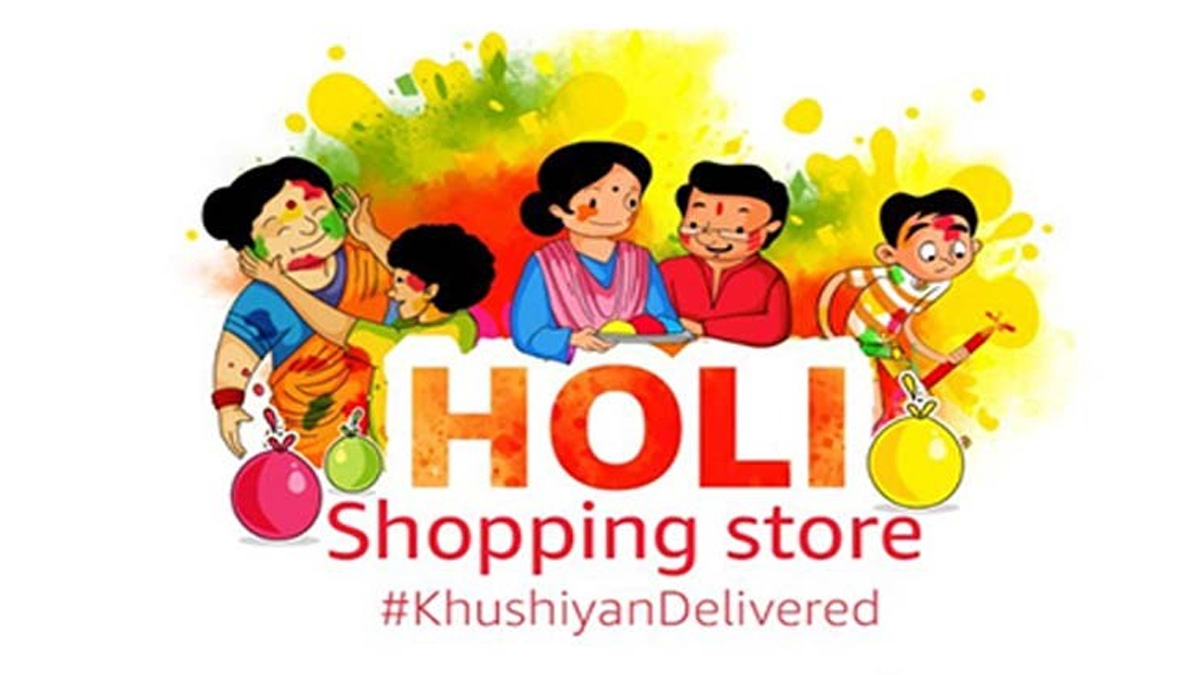 Make Your Khushiyan Delivered With Amazon In S Holi Shopping Store Nrvb