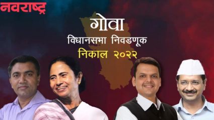 गोव्यात भाजपला २१ जागांवर स्पष्ट बहुमत, मुख्यमंत्री प्रमोद सावंत मात्र मतमोजणीच्या पहिल्या फेरीनंतर ४३६ मतांनी पिछाडीवर