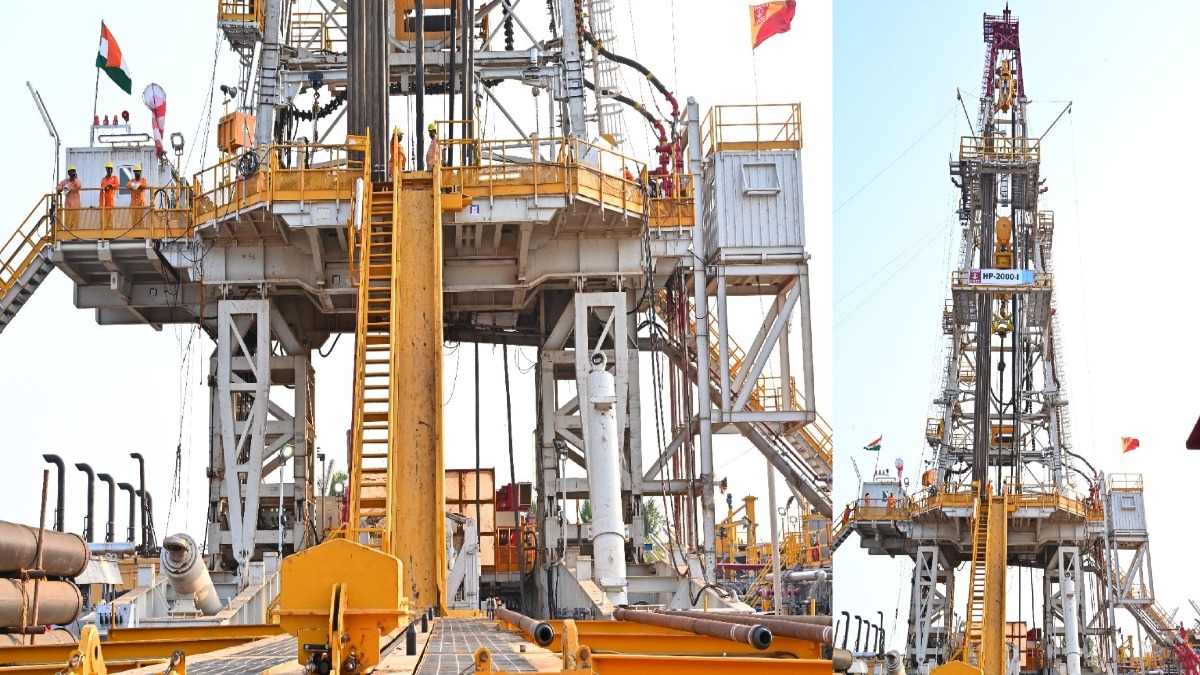 The Worlds Largest Oil Rig Delivered To Ongc Nrvb