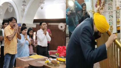 सरकार दरबारी सत्ता मिळावी म्हणून देवाच्या दरबारात साकडं, मतमोजणी आधी मुख्यमंत्री पदाच्या उमेदवारांचं टेम्पल रन