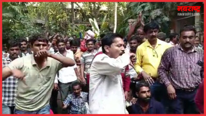 VIDEO | एसटी कर्मचा-यांची थेट धडक शरद पवार यांच्या निवासस्थानी