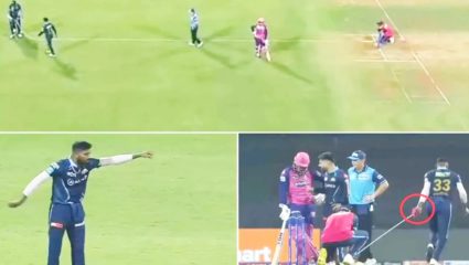 हार्दिक पांड्या मैदानावर इंच टेपने काय मोजत होता? मजेदार व्हिडिओ होतोय व्हायरल