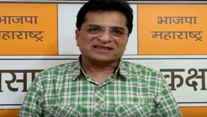 किरीट सोमय्यांच्या डॉक्टरेटविरोधात युवासेनेचं मुंबई विद्यापीठात आंदोलन