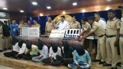 दरोड्याच्या तयारीत असलेली सात जणांची टोळी जेरबंद