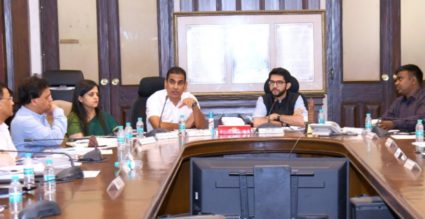 पर्यावरण मंत्री आदित्य ठाकरे यांच्या मार्गदर्शनात बृहन्मुंबई महानगरपालिकेची पावसाळापूर्व आढावा बैठक संपन्न