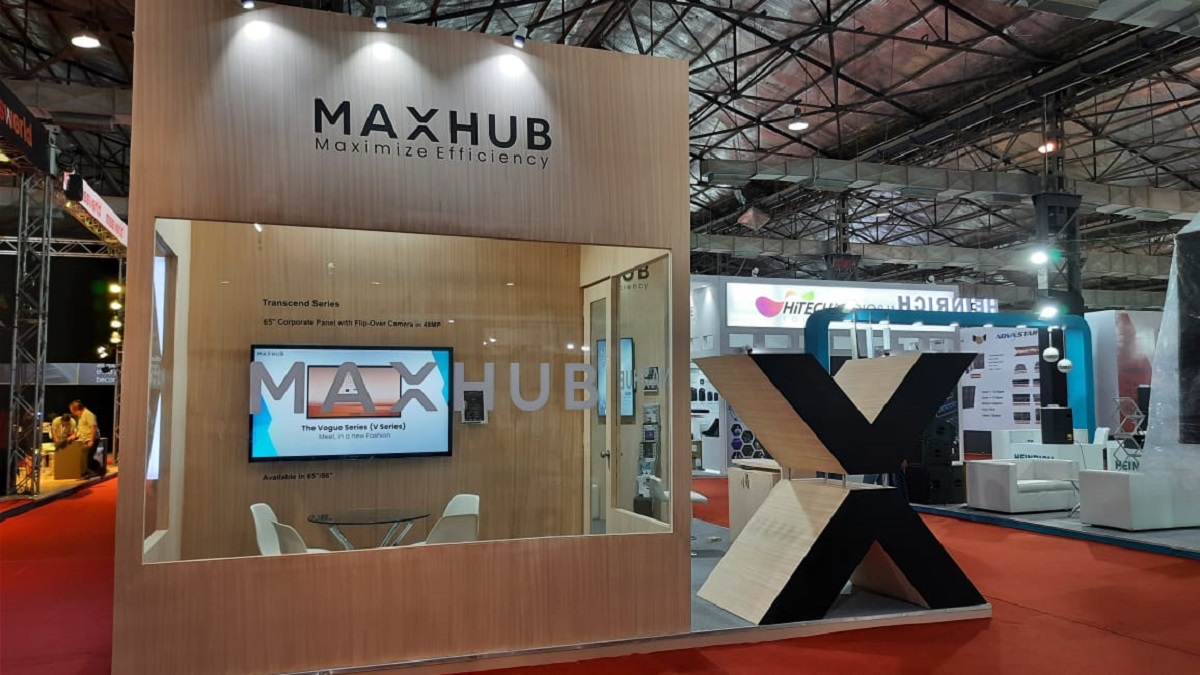 Maxhub Introduced State Of The Art Interactive Products Participated In Palm Av Icn Expo 2022 Nrvb
