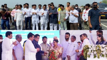 केंद्रीय मंत्री नितीन गडकरी यांच्या हस्ते साकोली – लाखनी उड्डानपुलाचे लोकार्पण, शामरावबापू कापगते असे उड्डाणपुलाचे नामकरण