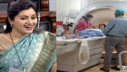 रुग्णालयातील MRI कक्षातील ‘फोटो’वरून नवनीत राणा ‘ट्रोल’