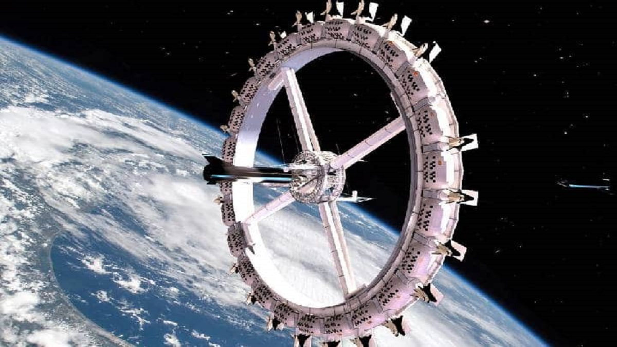 Student Introduced The Concept Of Space Hotel Nrvk