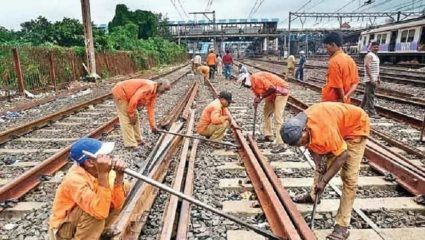 मध्य रेल्वेवर आज मेगाब्लॉक
