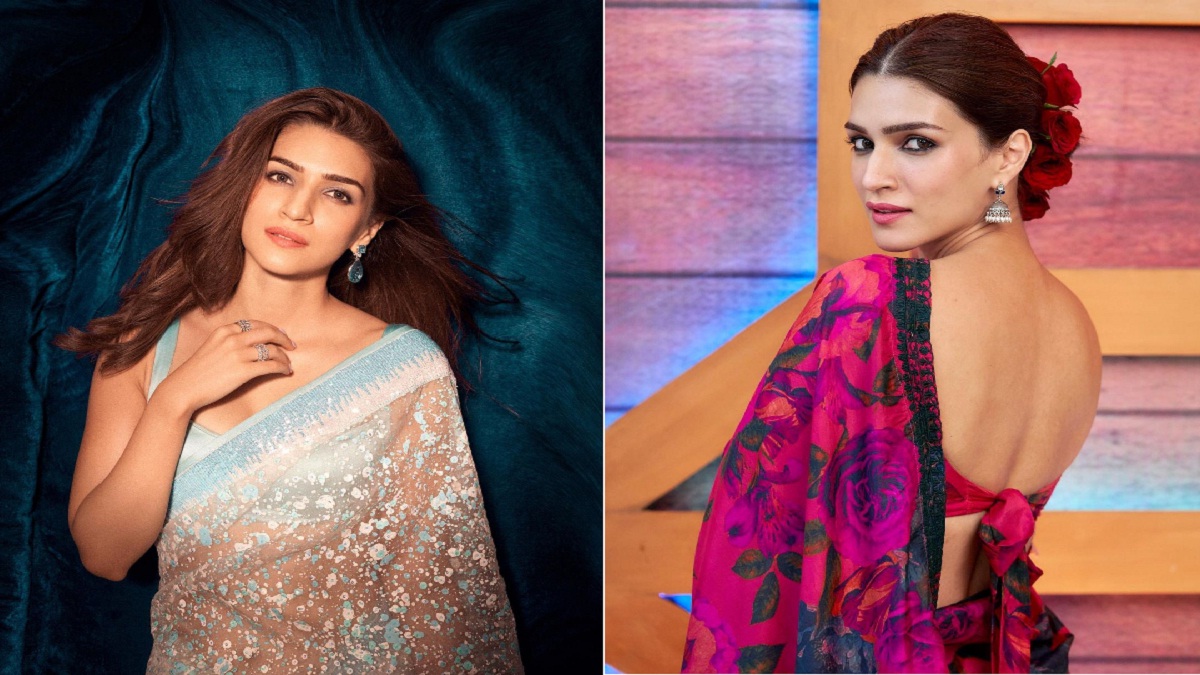 Fashion Inspiration! क्रितीचे ‘हे’ साडी लूक प्रत्येक कार्यक्रमासाठी ठरतील खास