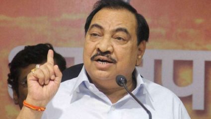 भाजपाला पराभवाची भीती म्हणून अर्ज मागे घेतला, एकनाथ खडसेंचा भाजपाला टोला