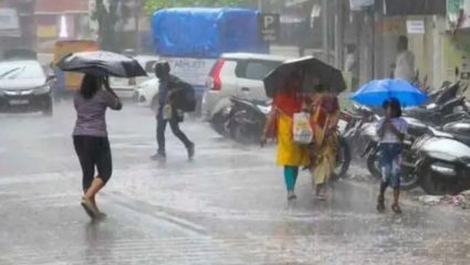 जिल्ह्यात दमदार पावसाने लावली हजेरी ! चिंतीत शेतकऱ्यांच्या पिकांना मिळाली संजीवनी