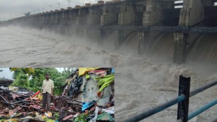 निम्न वर्ध्याचे ३१ दरवाजे उघडले, प्रकल्प तुडुंब भरून वाहत असल्याने जिल्ह्यात सतर्कतेचा ईशारा