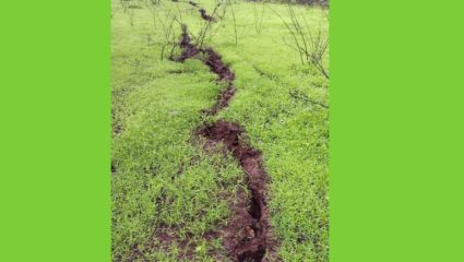 महाडमध्ये तळीये पुनरावृत्तीची भीती; बावले गावाच्या डोंगराला भेगा