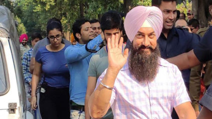 दुखापत होऊनही आमिर खानने पूर्ण केलं लाल सिंह चड्ढा’चं शूटींग
