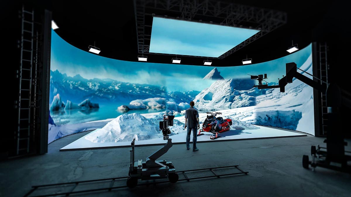 Virtual Production Studio Modern Technological Step Of Cinema Nrvb