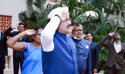 लातूर एमआयटी येथे उत्साहात स्वातंत्र्य दिन; आमदार रमेश कराड यांच्या हस्ते ध्वजारोहण