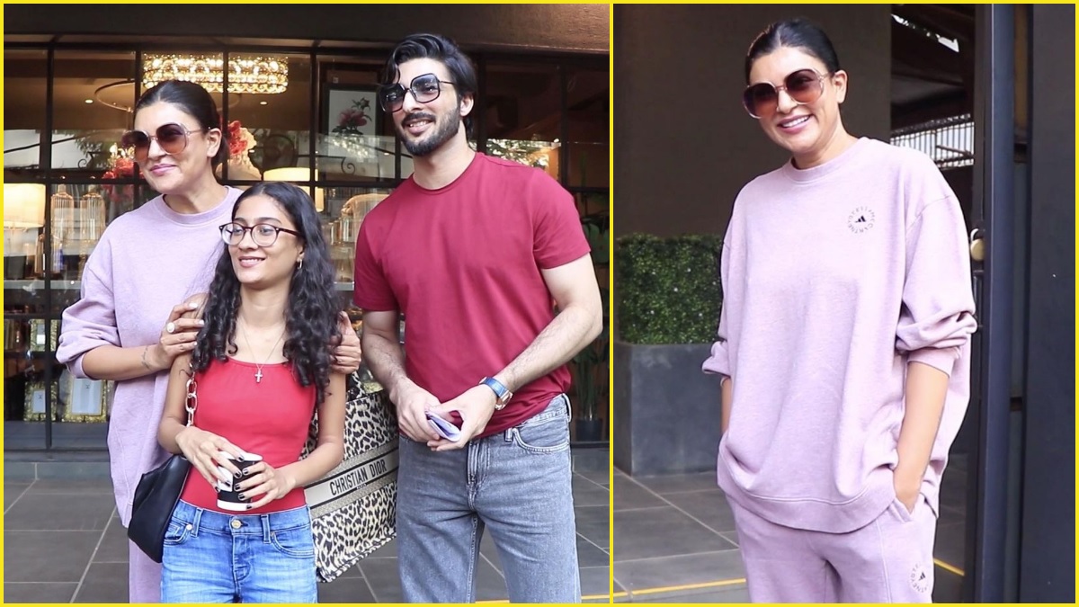 माजी प्रियकर Rohman Shawl सोबत दिसली सुष्मिता सेन, पाहा फोटो