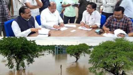 पुरात सर्वच वाहून गेले उरले फक्त कपडे, डॉ. अनिल बोंडे व रामदास तडस यांच्यासमोर पुरग्रस्तांचा आक्रोश