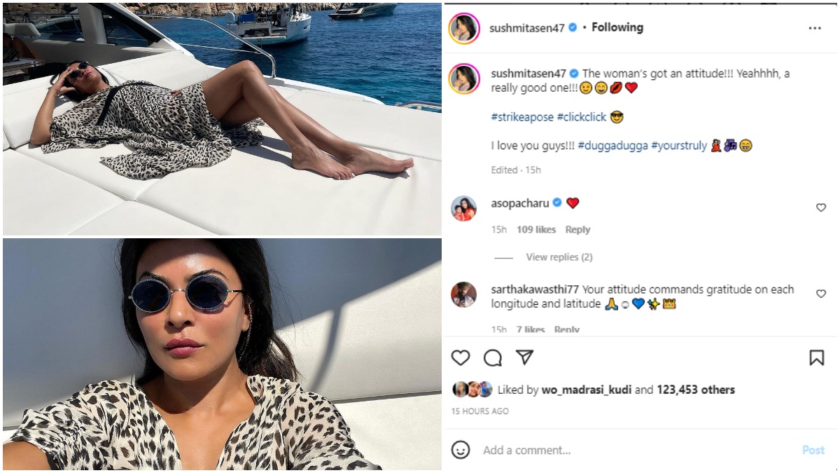 ललित मोदीसोबतच्या नात्याच्या चर्चेदरम्यान पुन्हा एकदा सुष्मिता सेनने ट्रोलर्सला दिलं सडेतोड उत्तर, वाचा काय म्हणाली…