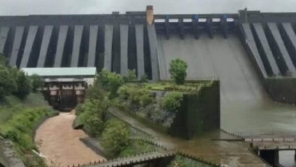 पाच धरणातून पाण्याचा विसर्ग सुरू; कोयना पाणलोट क्षेत्रात पावसाची संततधार