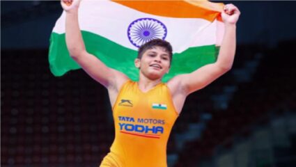 अंडर-२० वर्ल्ड रेसलिंग चॅम्पियनशिपमध्ये अंतिम पंघलनला सुवर्णपदक
