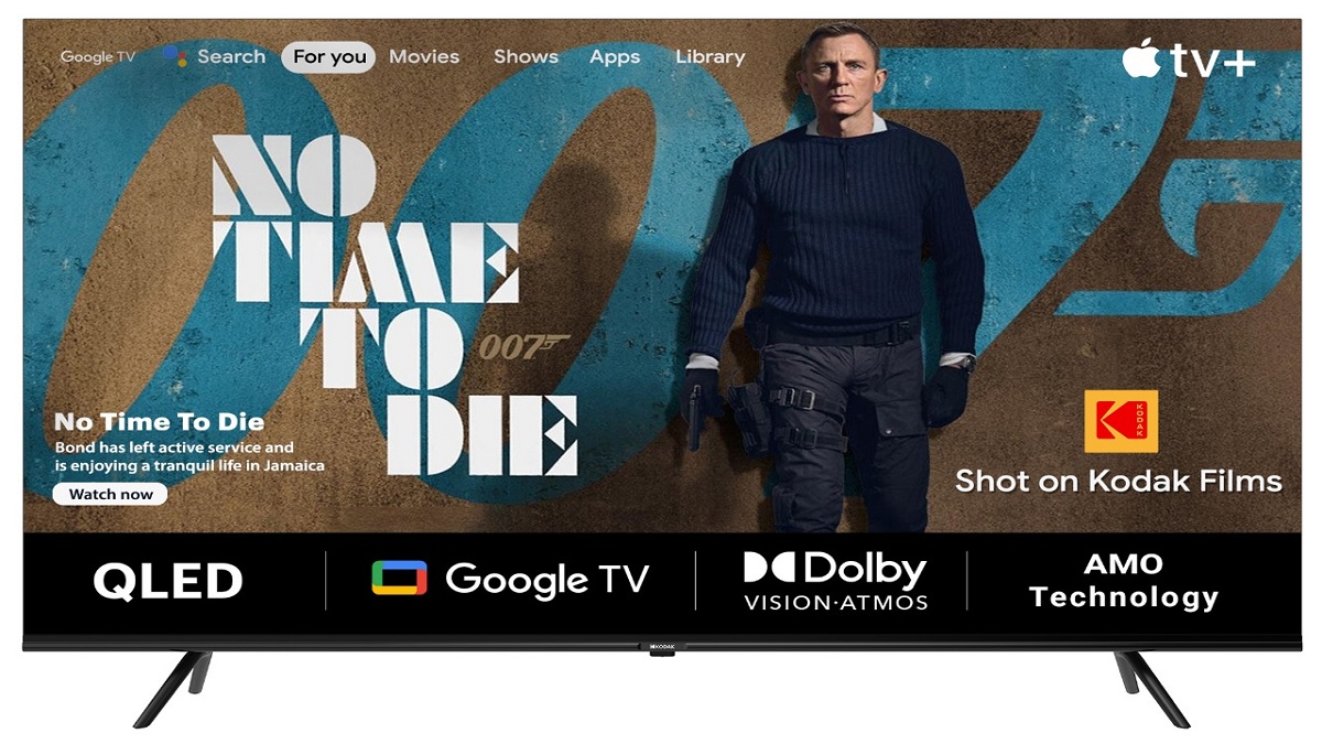 Kodak Tvs Entry Into The Premium Matrix Qled Range