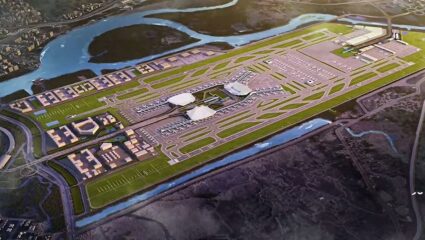 Navi Mumbai Airport : नवी मुंबई विमानतळाचे काम अंतिम टप्प्यात; ऑगस्टमध्ये टेक ऑफ