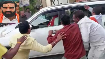 शिंदे गटाच्या आमदारावर हल्ला करणारे २० जण ताब्यात