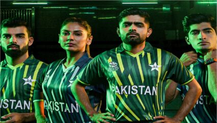 टी२० विश्वचषकासाठी पाकिस्तानची नवी जर्सी लॉन्च