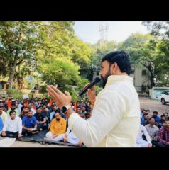 कामगारांवरील अन्याय खपवून घेणार नाही ; युवा सेनेचे अनिकेत घुले यांचा लार्सन अँड टुब्रो व्यवस्थापनाला इशारा