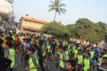 सरदार वल्लभभाई पटेल यांच्या जयंतीनिमित एकता दौडला उत्स्फूर्त प्रतिसाद 
