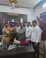 कत्तलखान्याचा पर्दाफाश; मनसेतर्फे देहूरोड पोलिसांचा सत्कार