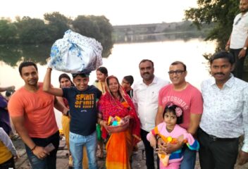 ‘जय छटी मैय्या’च्या गजराने दुमदुमला पवना काठ 