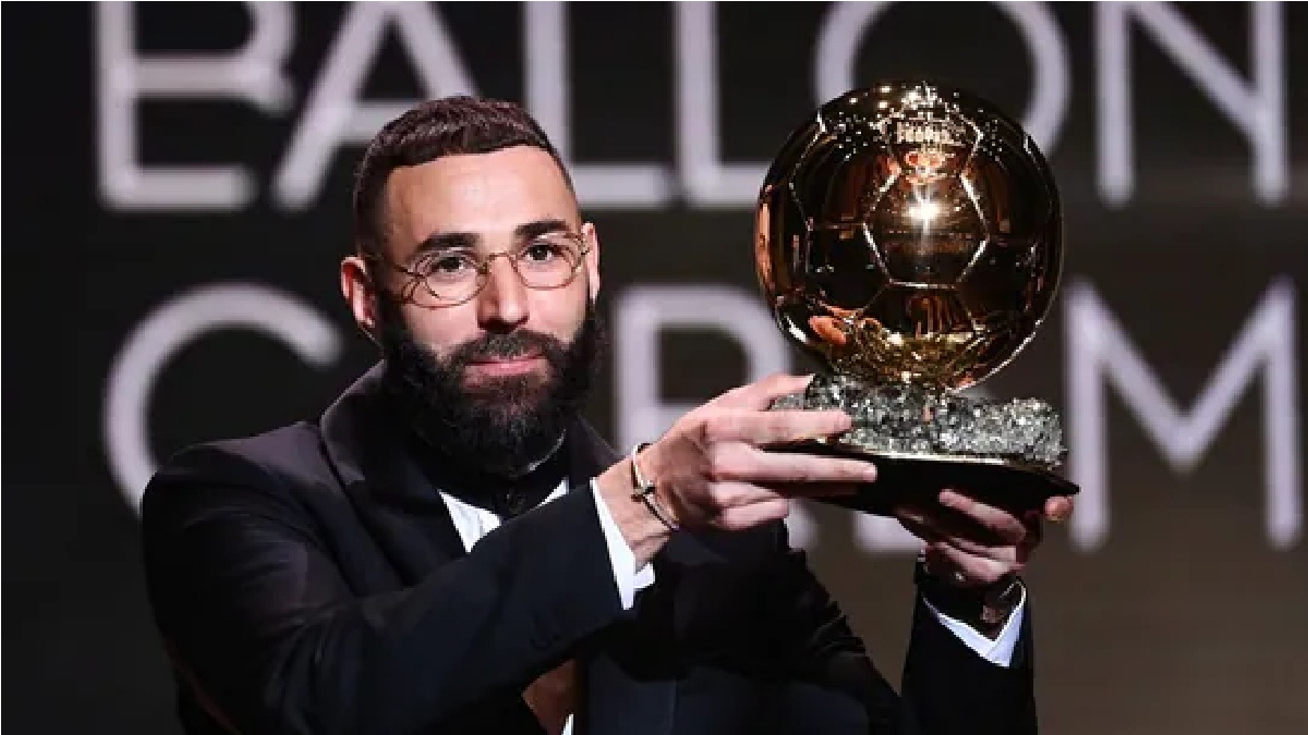 French Player Karim Benzema Has Been Awarded The Prestigious Ballon D Or Award In The World Of Football