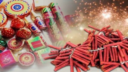 १२५ डेसीबलपेक्षा जास्त आवाजाचे साखळी फटाके उडविण्यास मनाई