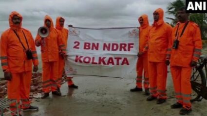 सितरंग चक्रीवादळ येण्याच्या मार्गावर, बंगालच्या दक्षिणेकडील जिल्ह्यांमध्ये तुरळक पाऊस, एनडीआरएफची टीम तैनात