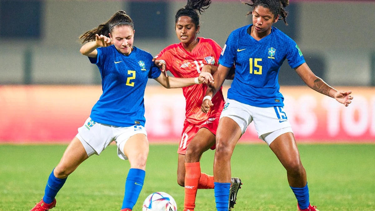 India Third Defeat In A Row In The Football World Cup