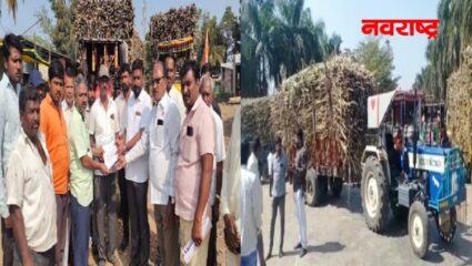 एफआरपीसाठी ऊसतोडी बंद पाडल्या; स्वाभिमानी शेतकरी संघटना आक्रमक