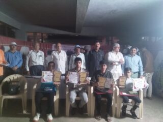 बुद्धिबळ स्पर्धेत खेंगरे, वाळुंज, वाकचौरे प्रथम ; प्रथमेश जवळेकर यांच्या  हस्ते स्पर्धेचे उदघाटन    