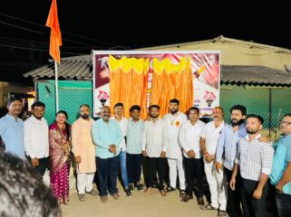  युवासेना केवरेगाव शाखेचे उद्घाटन
